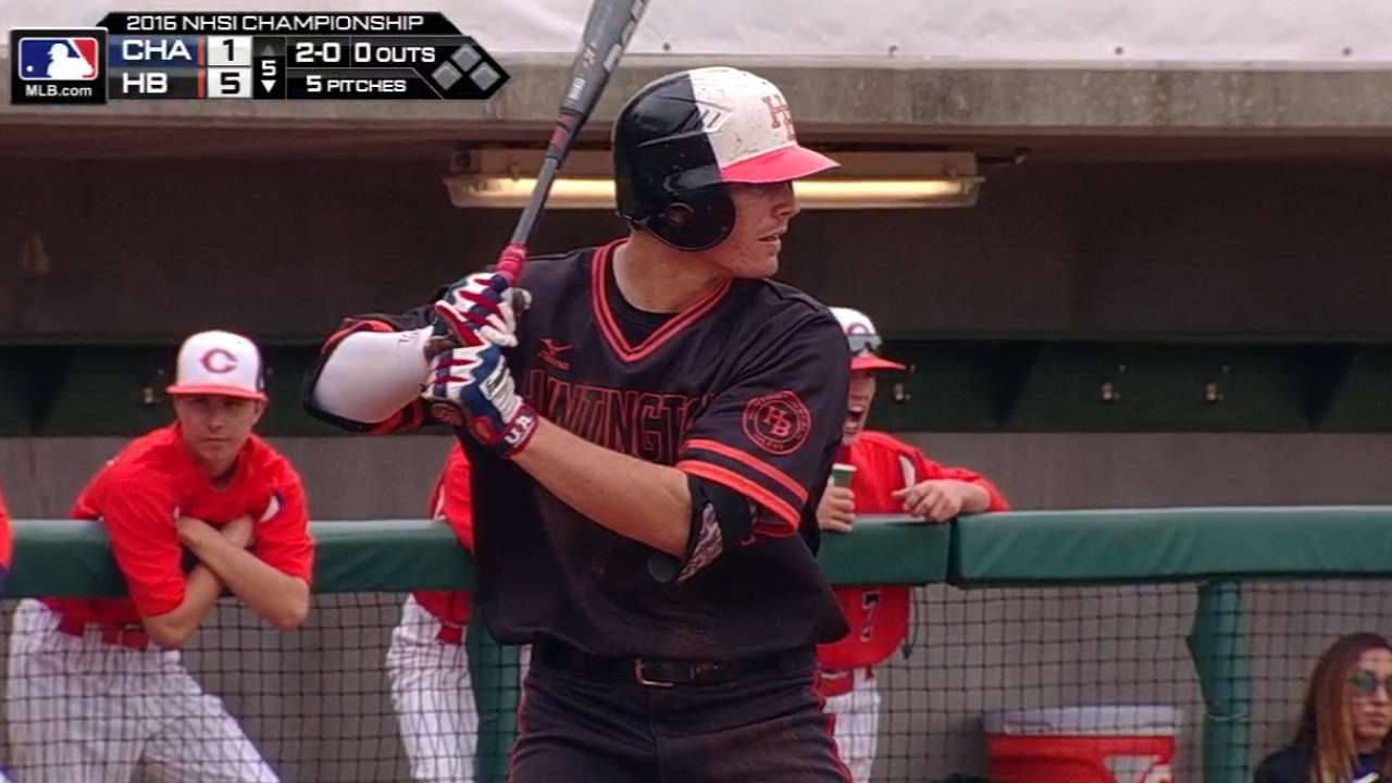 Hagen Danner's three-hit game
