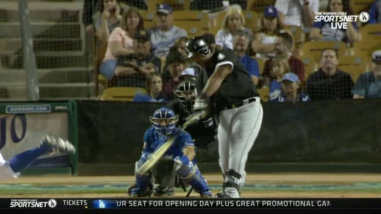 Abreu's solo homer
