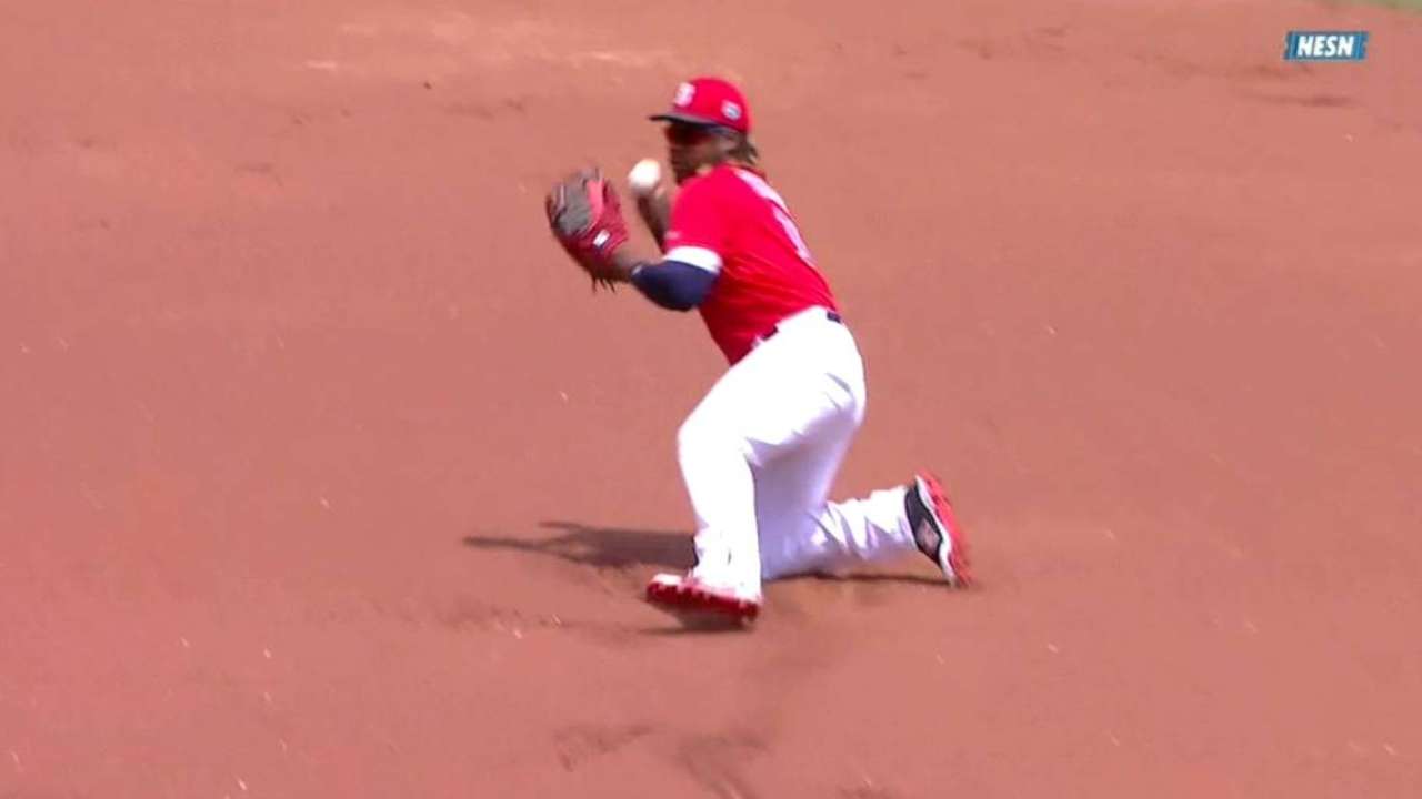 Ramirez's diving stop