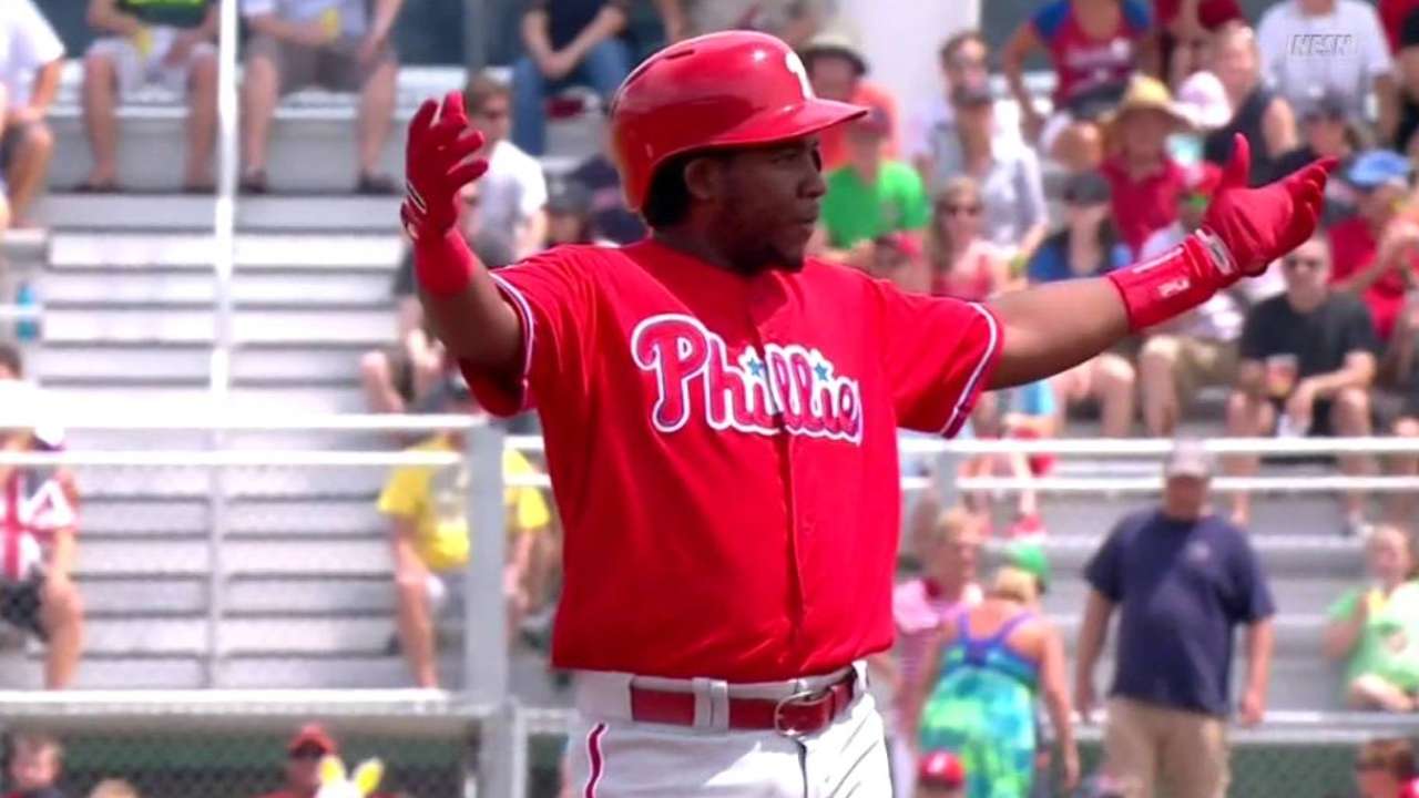 Maikel Franco estaría en camino a una temporada revelación en Filis