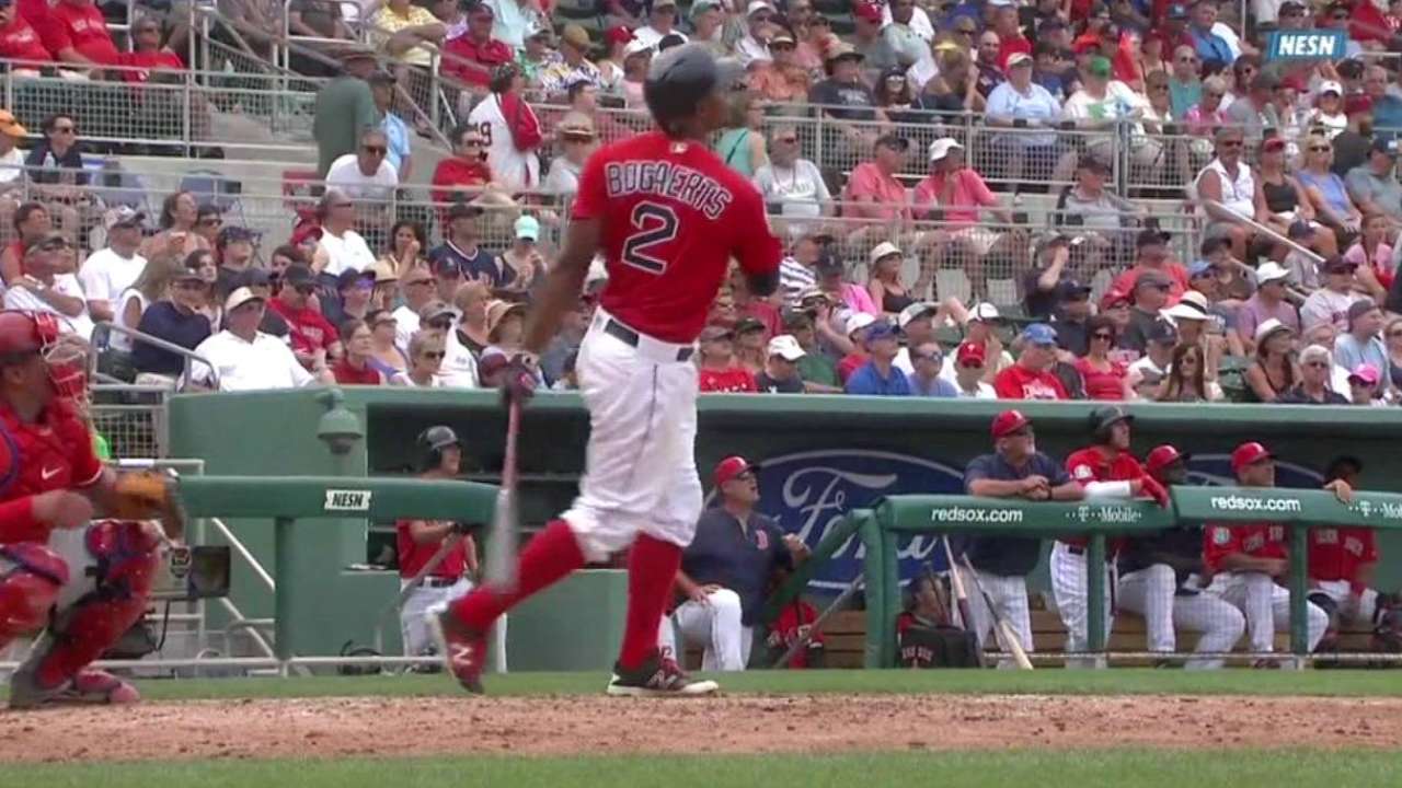 Bogaerts' towering solo shot