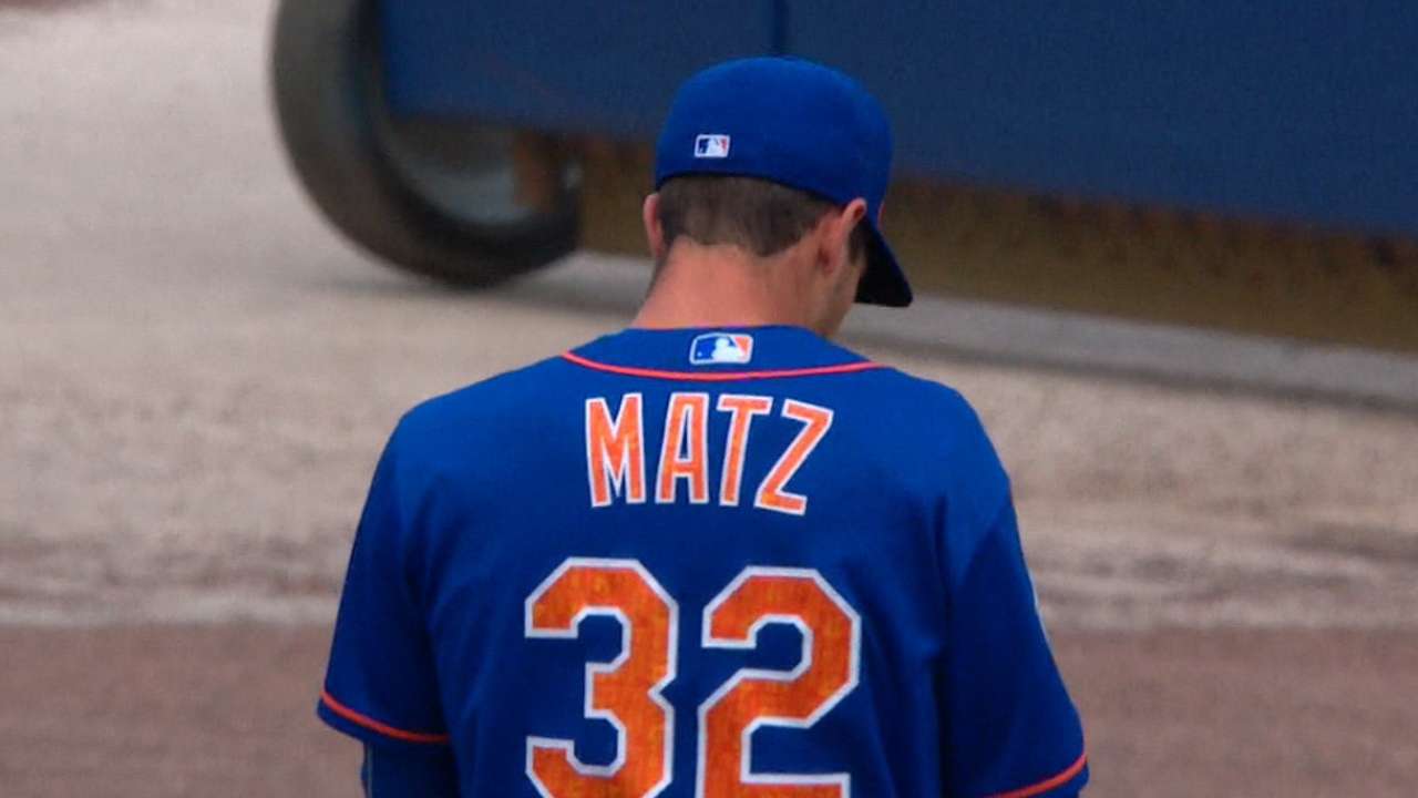 Matz rebounds with best results of the spring