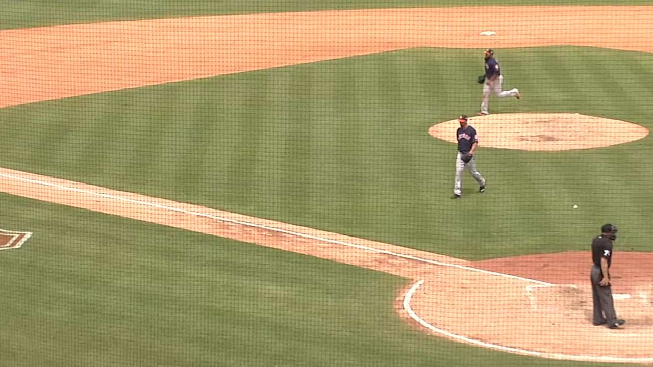 Gregerson's immaculate inning