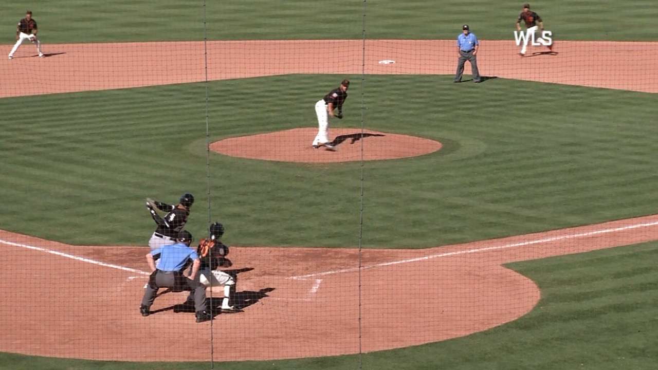 Garcia isn't content to solely serve as DH