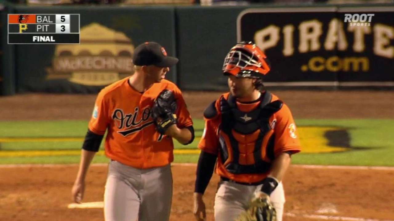 O's recall Drake, outright Janish