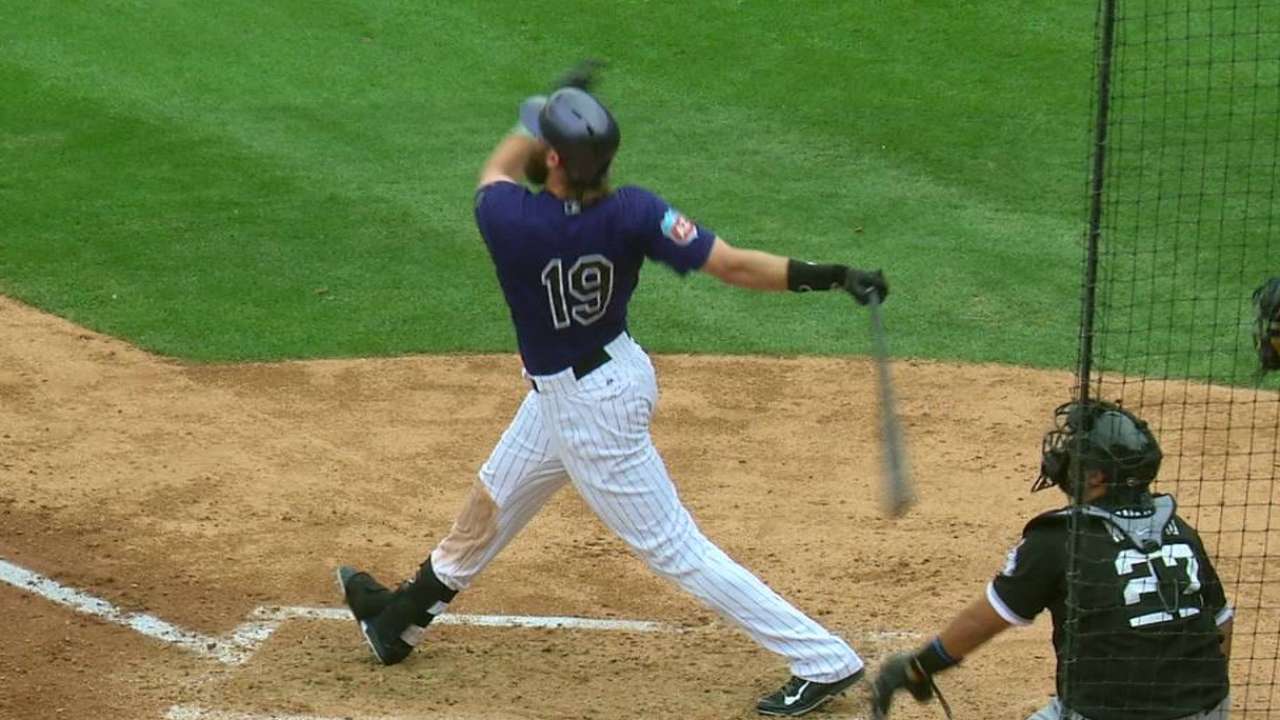 Blackmon constantly seeks ways to boost Rox