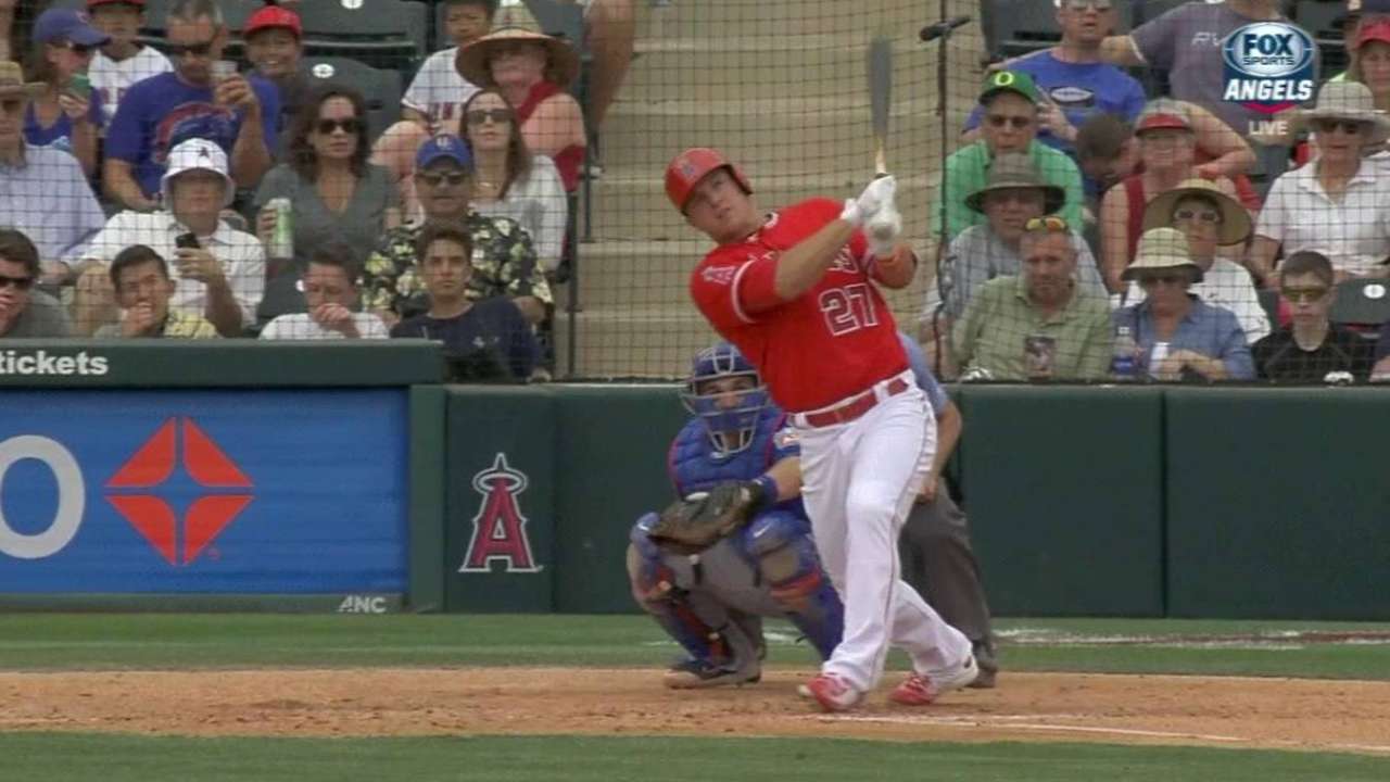 Trout's solo shot