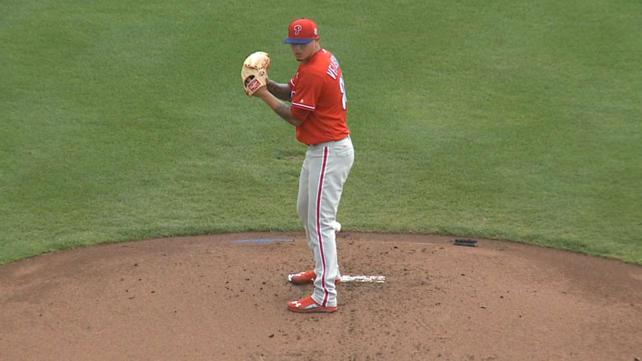 Velasquez strikes out eight