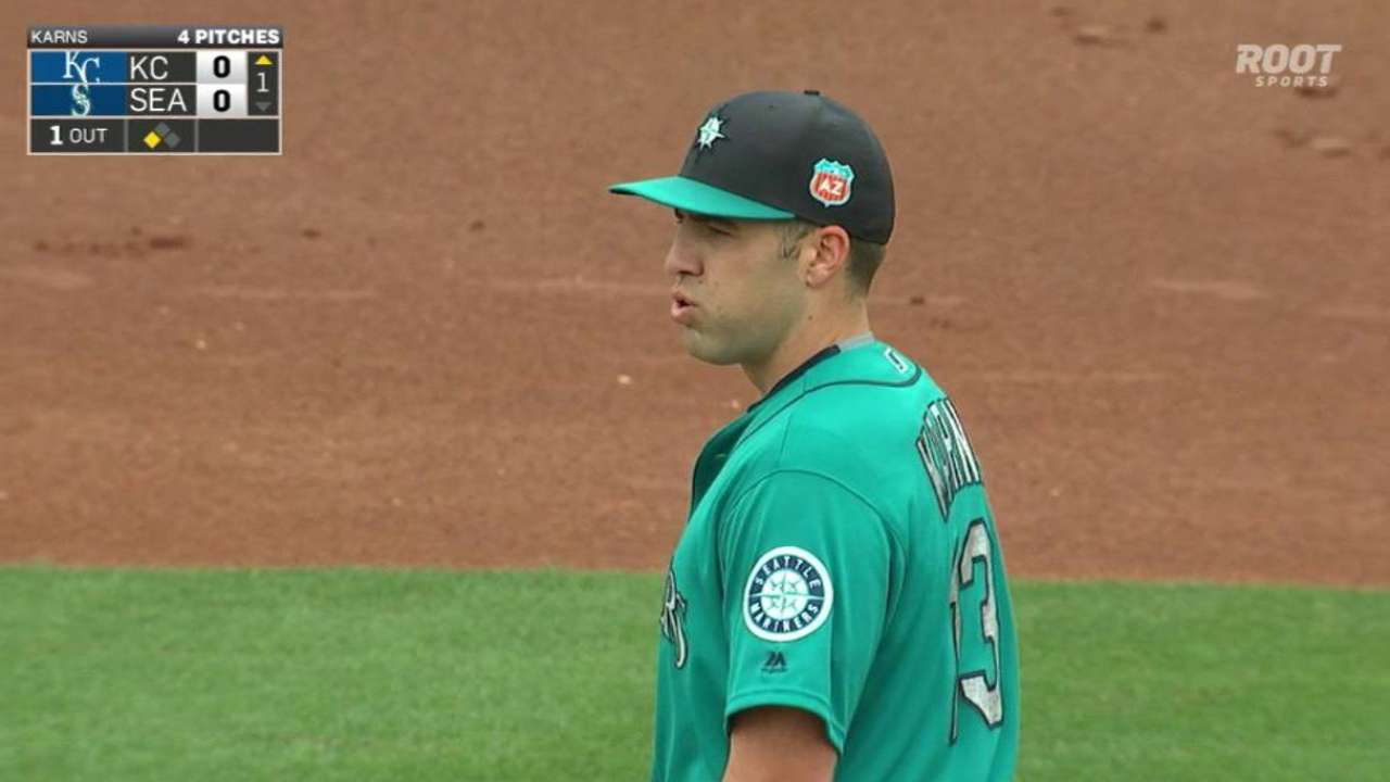 Karns strikes out Gordon