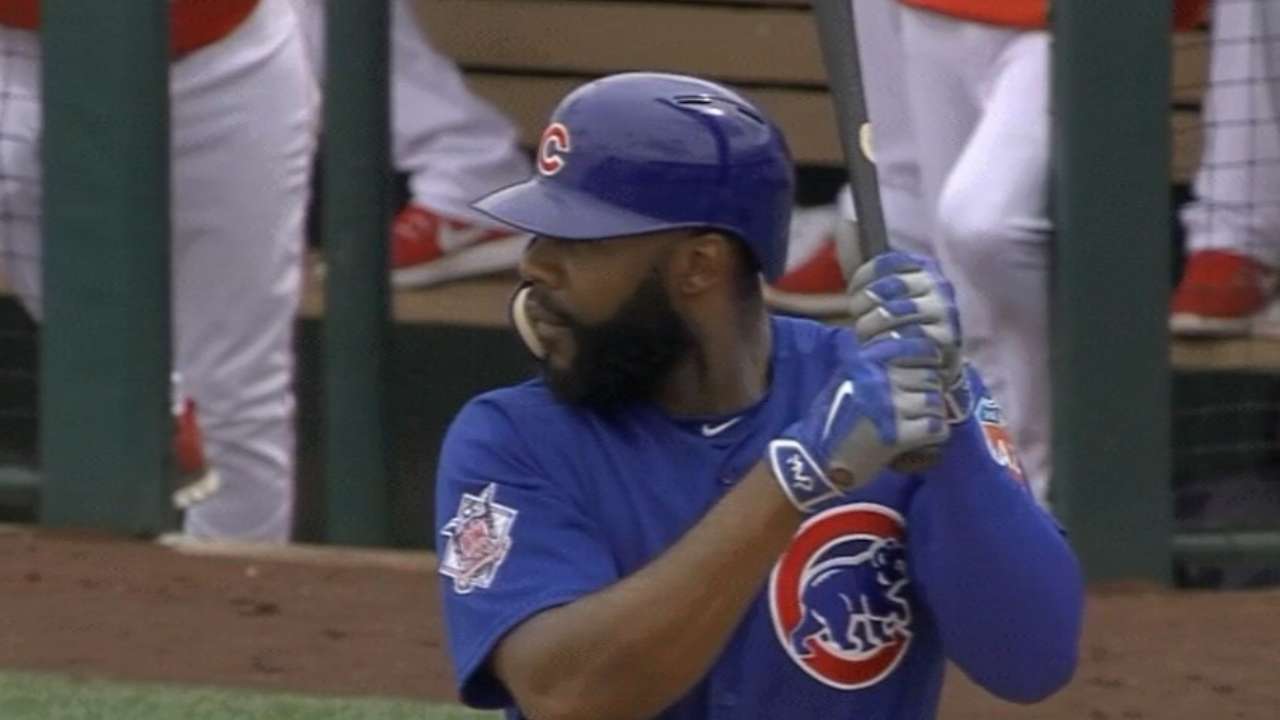 Cubs score five in the 3rd