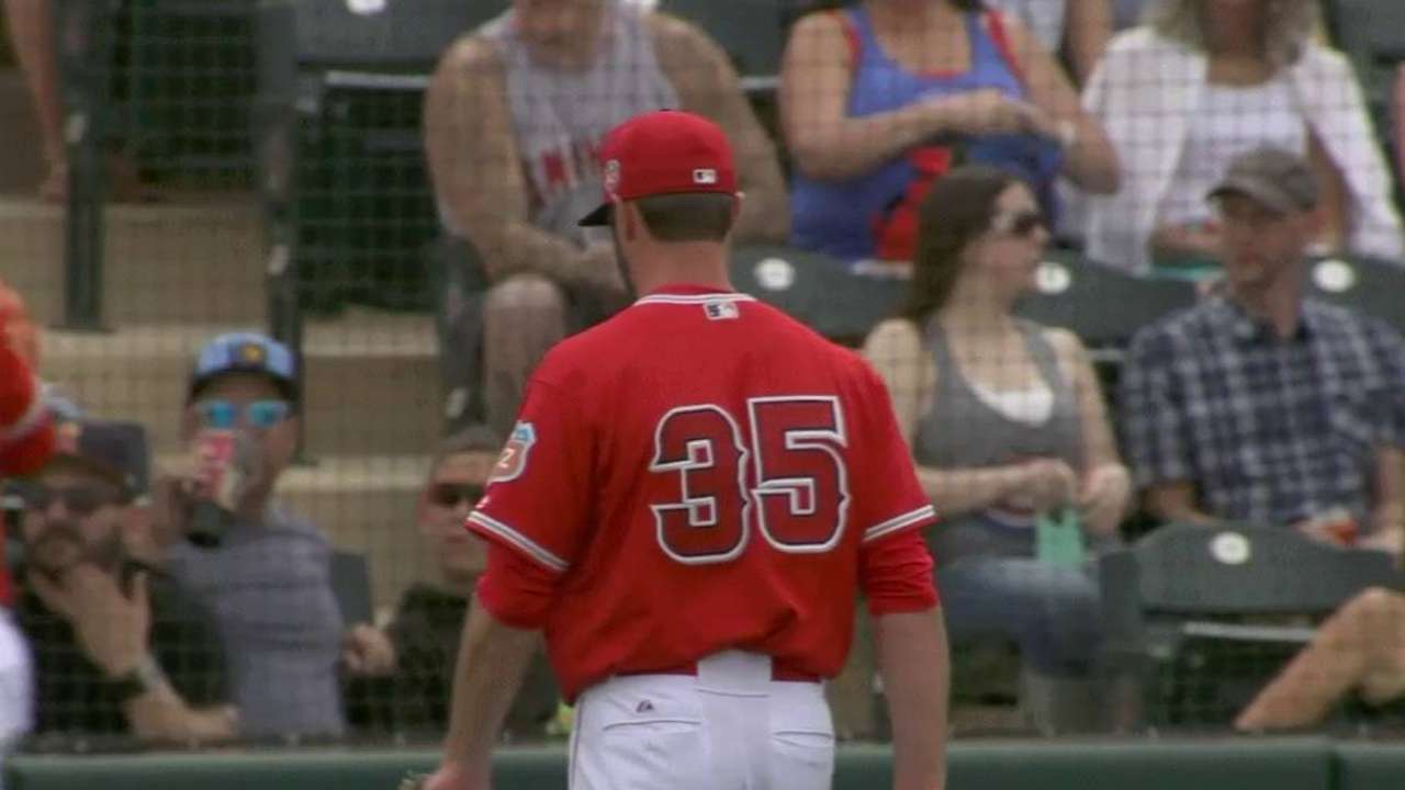 Tropeano optioned as Angels trim down roster