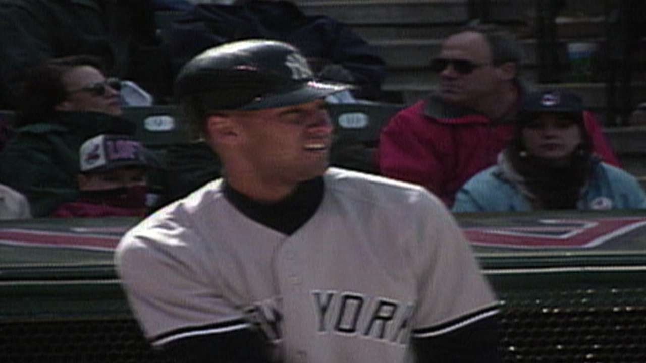 Jeter's first home run