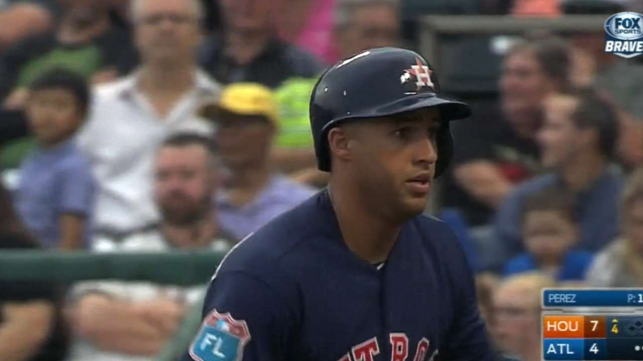 Springer's two-home run night