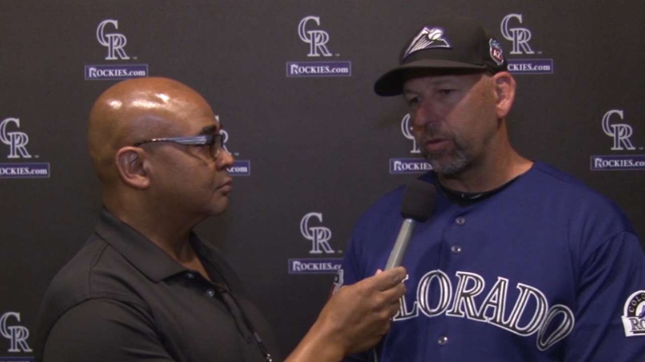 Weiss confident in Rockies' pitching talent