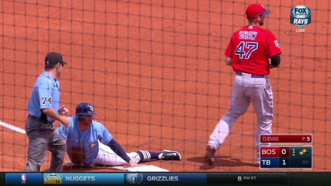 Miller, Smyly strong vs. split Red Sox