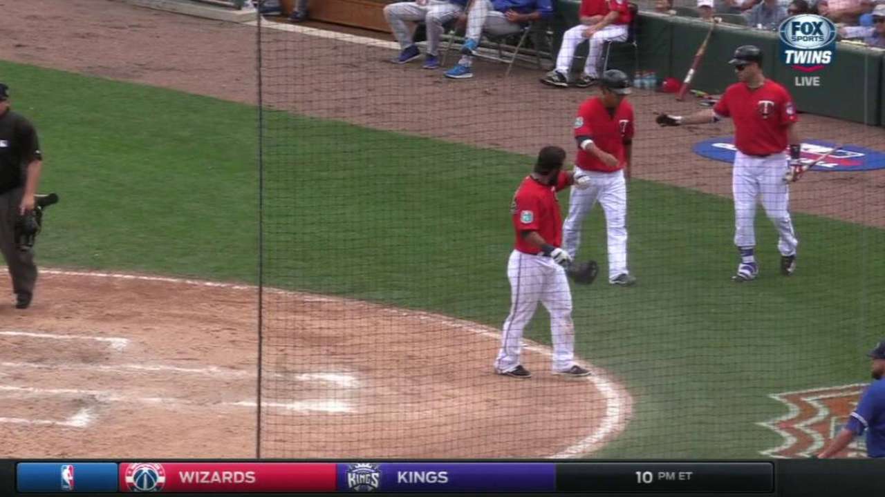 Santana's three hits lead Twins past Blue Jays