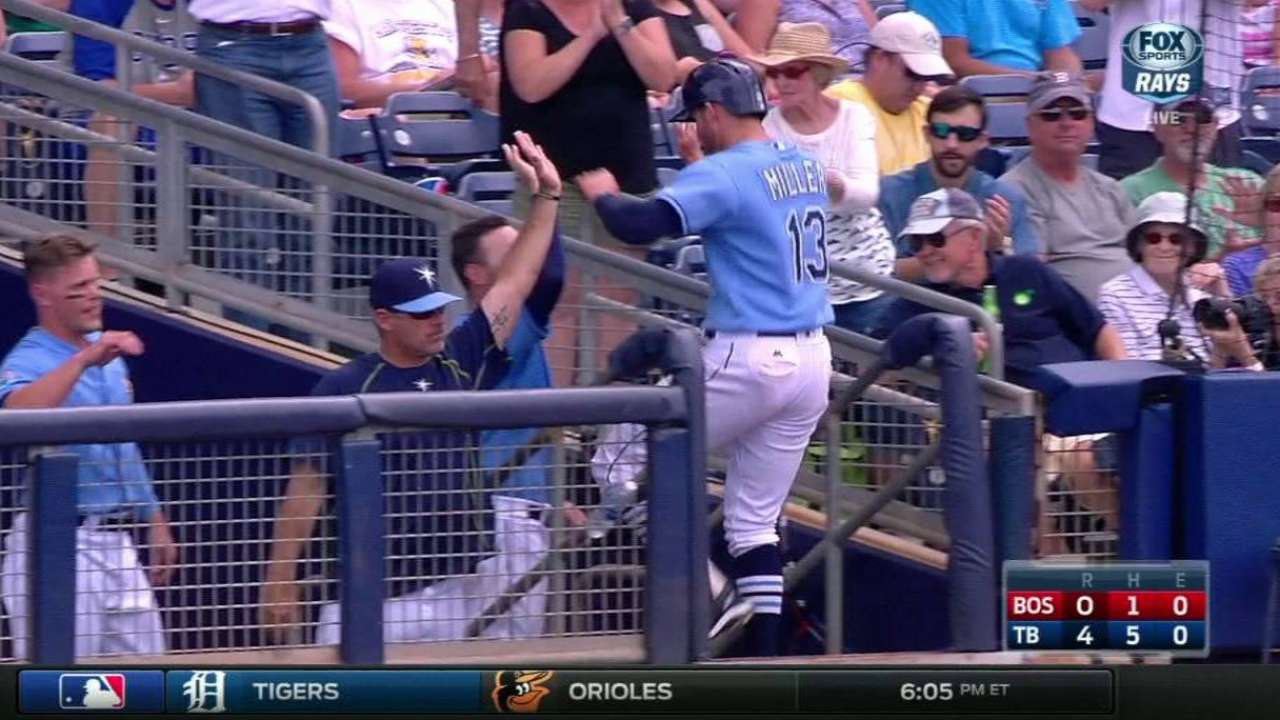 Miller's solo shot