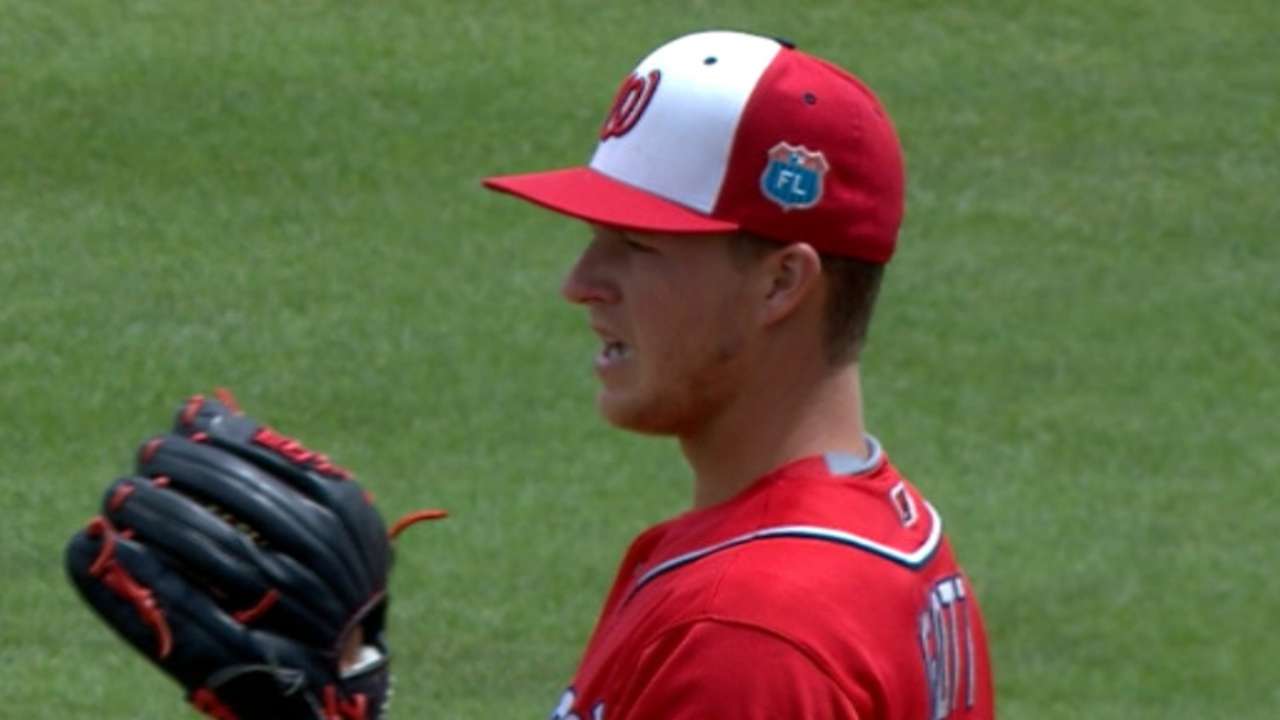 Bullpen shines in Scherzer's stead