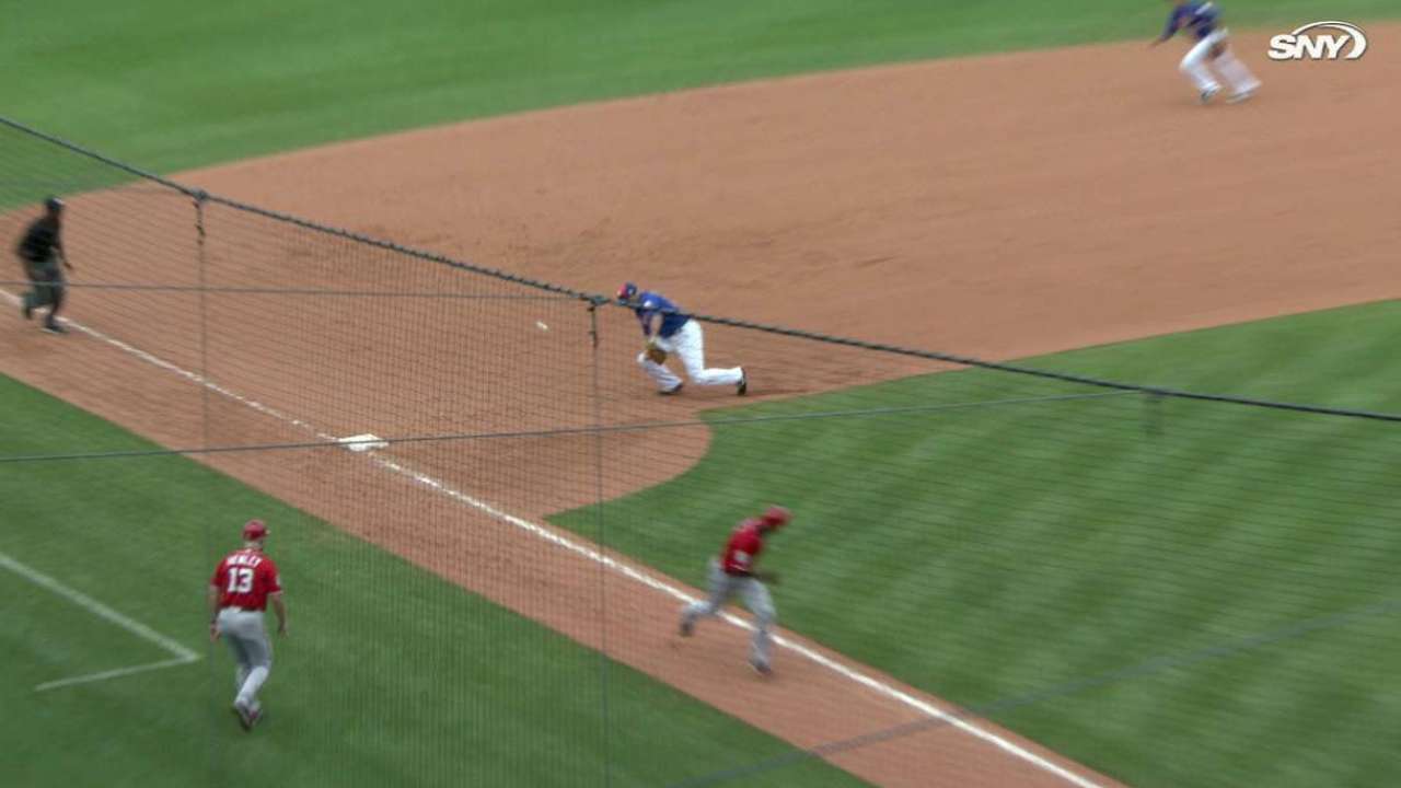 Cardinals score two on error