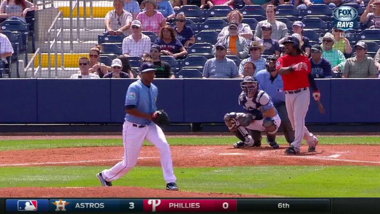 Hanley's RBI double