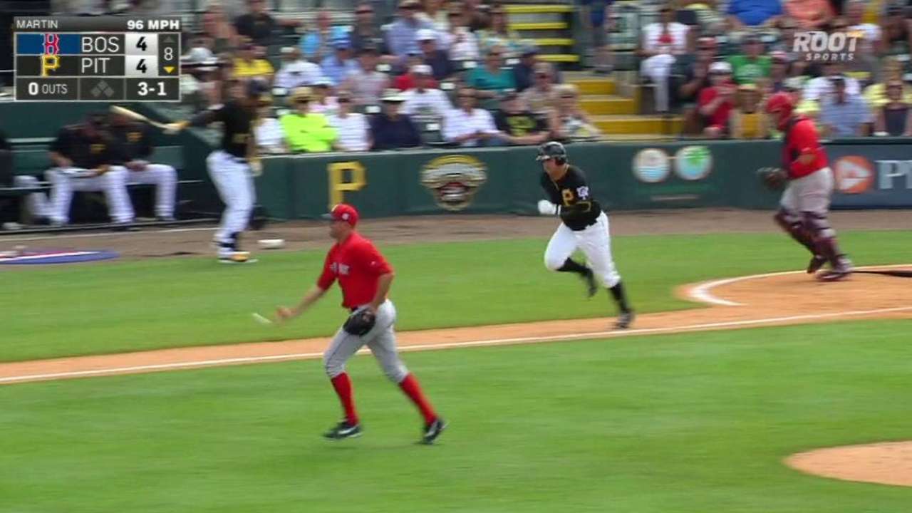 Red Sox add prospects Martin, Ysla to 40-man