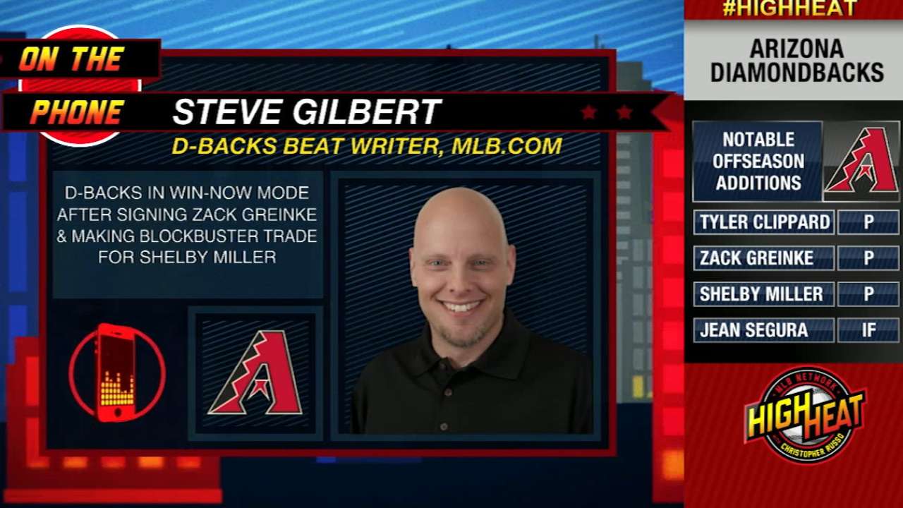 Gilbert on new-look D-backs