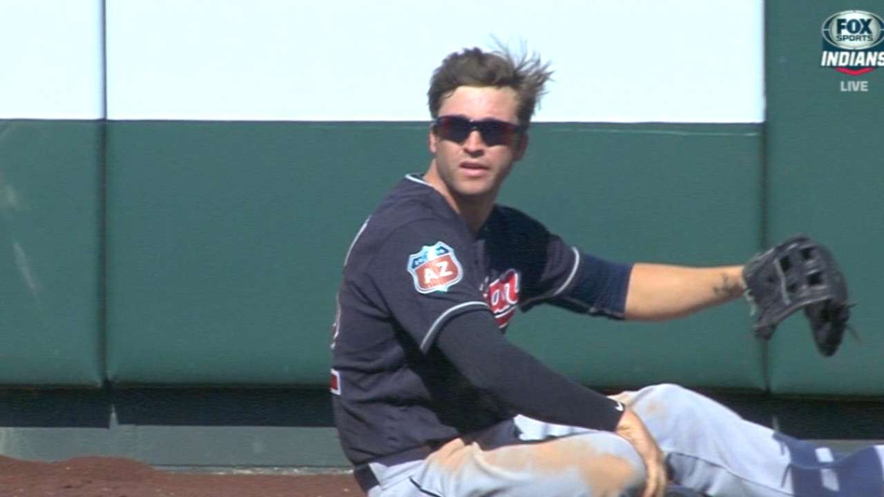 Naquin on Opening Day roster
