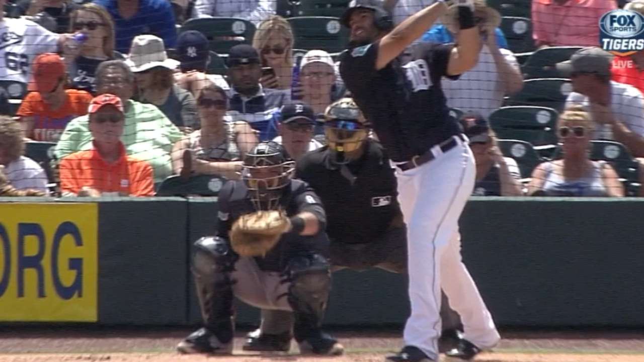 Tigers hit five homers