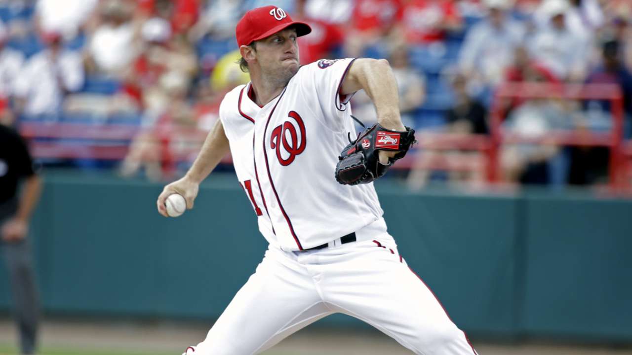 Scherzer following up no-no with Opening Day start