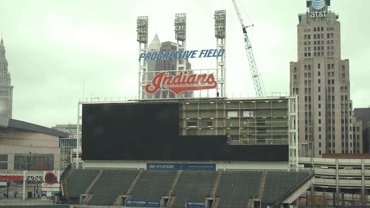 Indians unveil Progressive Field renovations