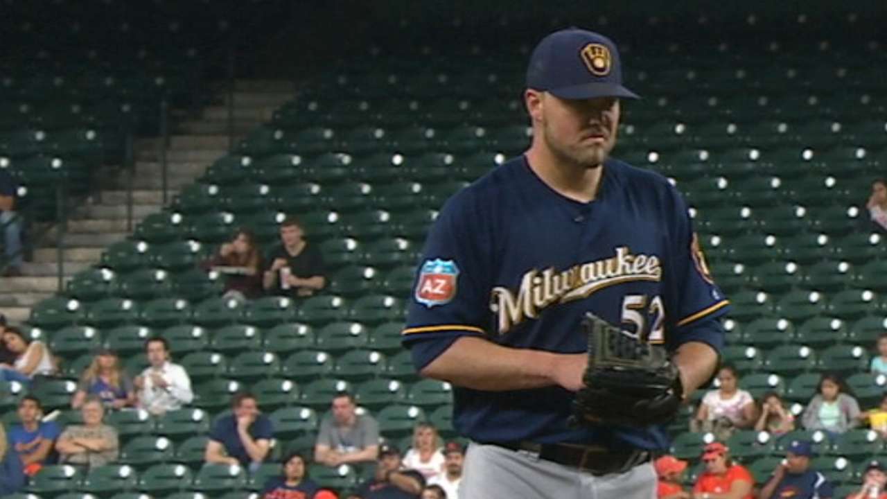 Nelson sharp, Lucroy rakes in Houston tuneup