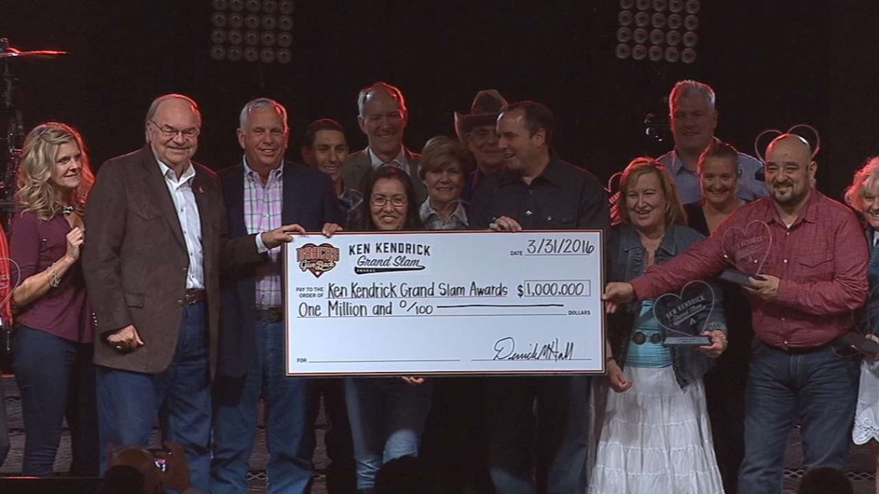 D-backs' Evening on Diamond rousing success