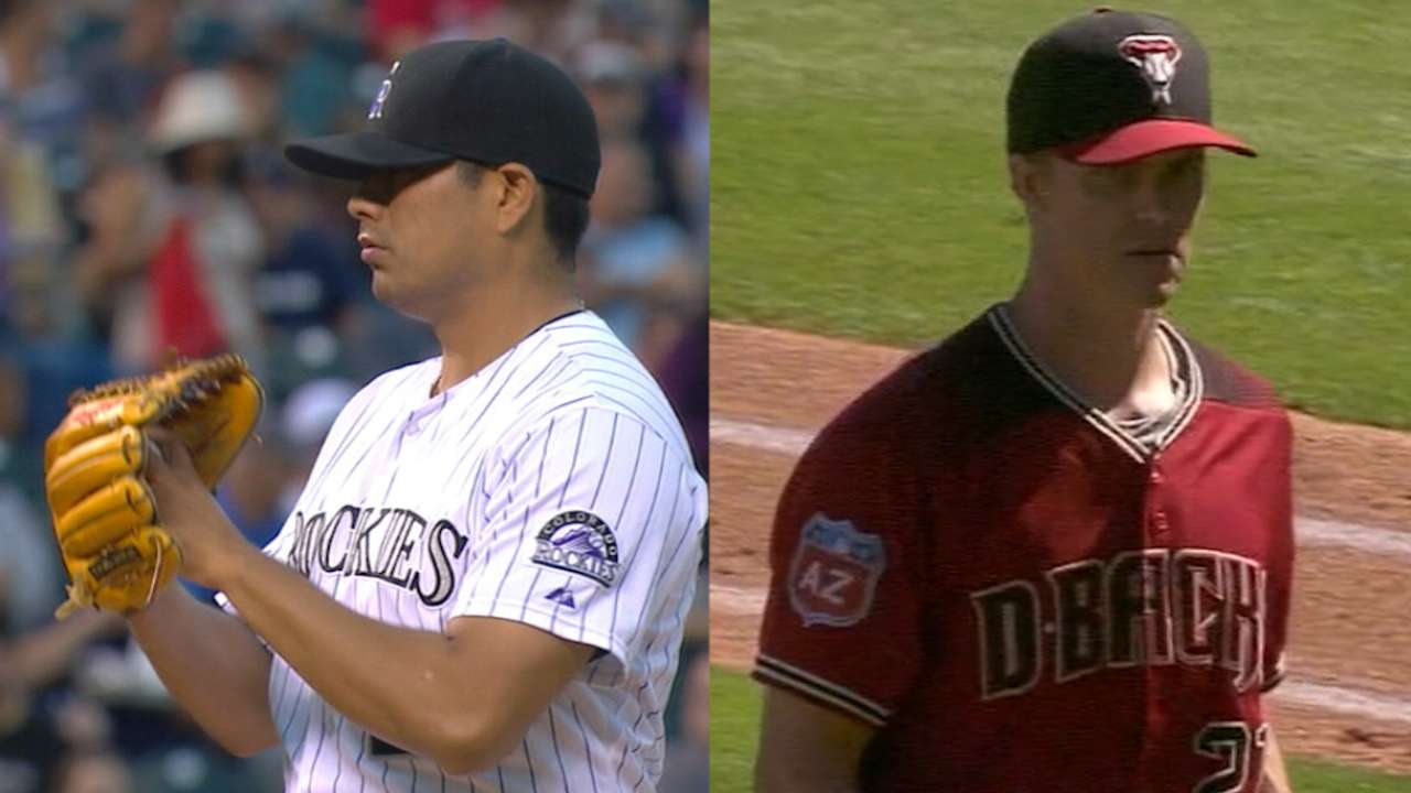 De La Rosa, Greinke get the nod
