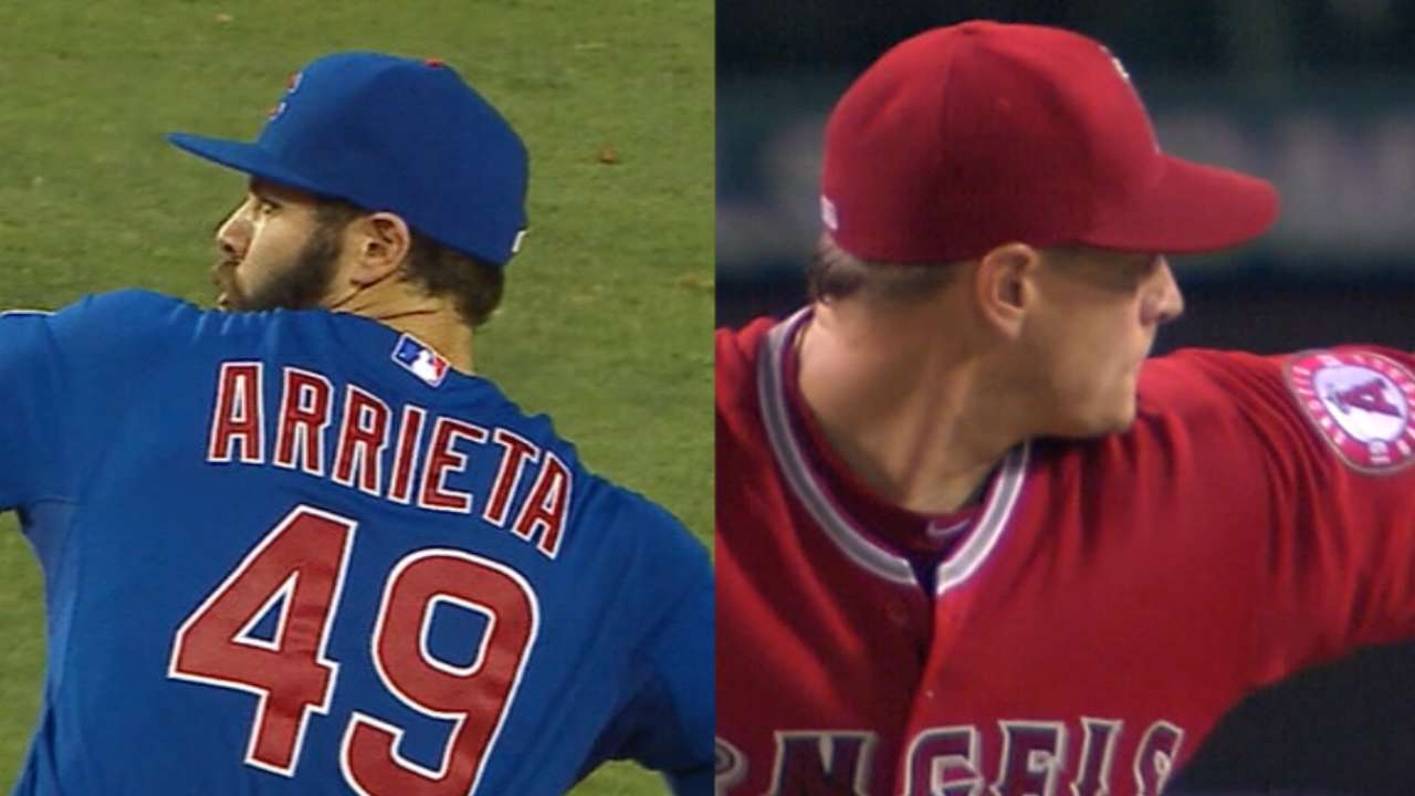Arrieta, Richards get the call