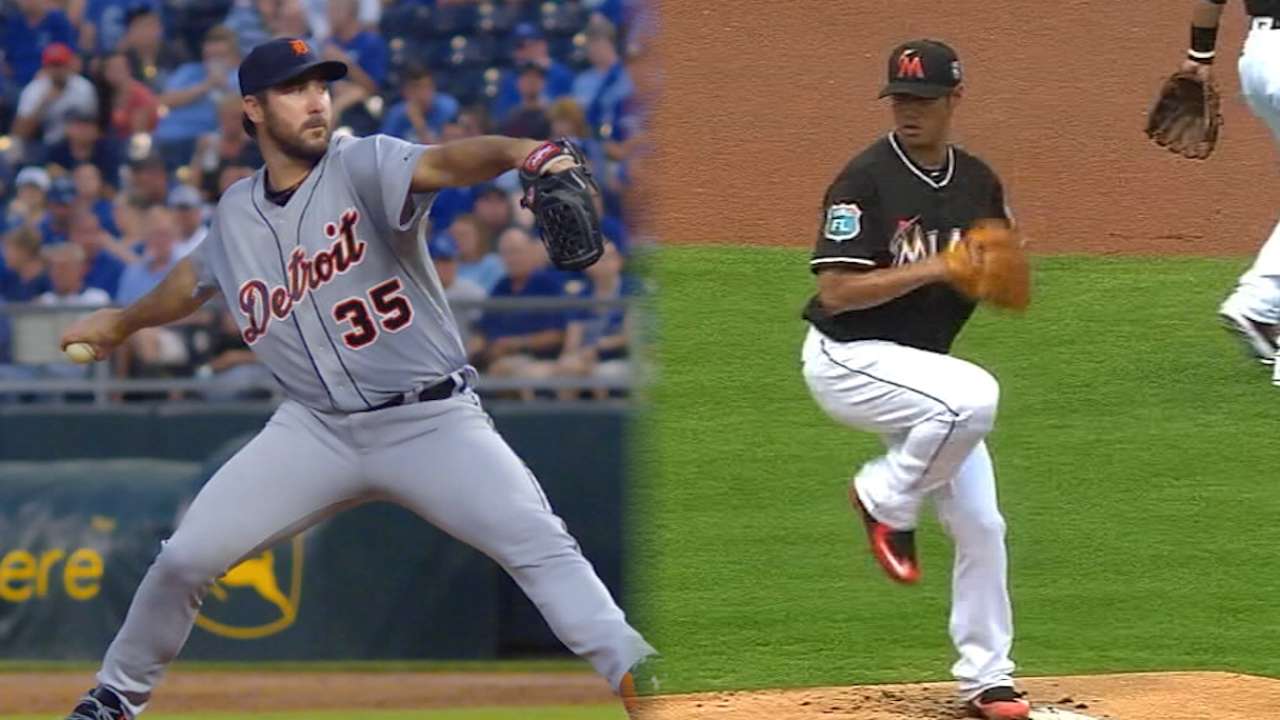 Verlander, Chen meet in Miami