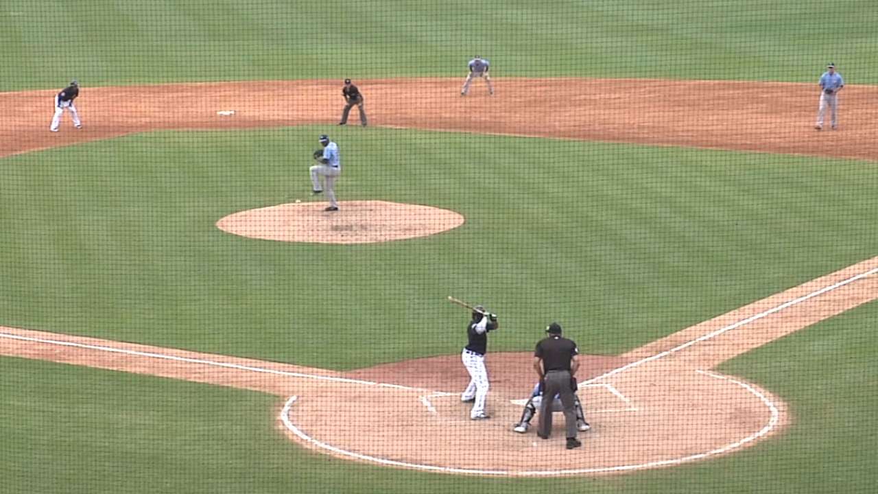 Upton's two-run single