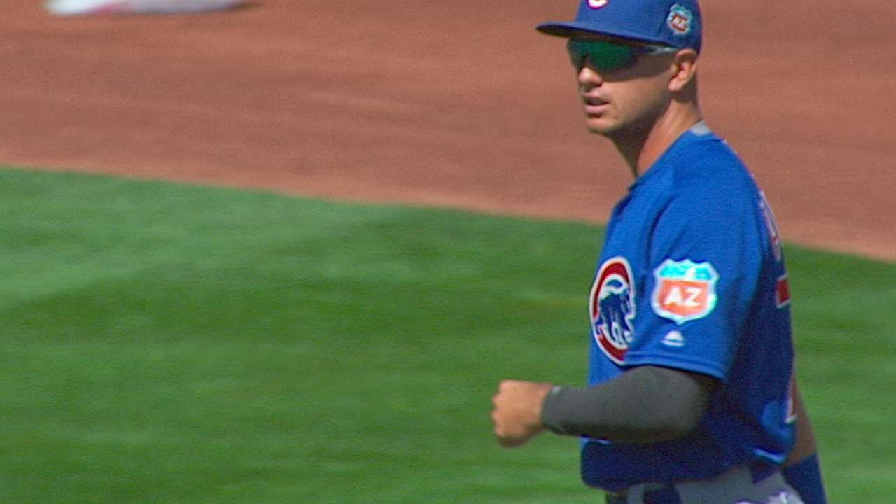 Almora realizes dream with Cubs callup