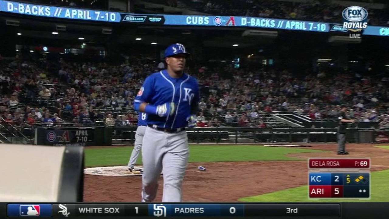 D-backs will rotate middle infielders