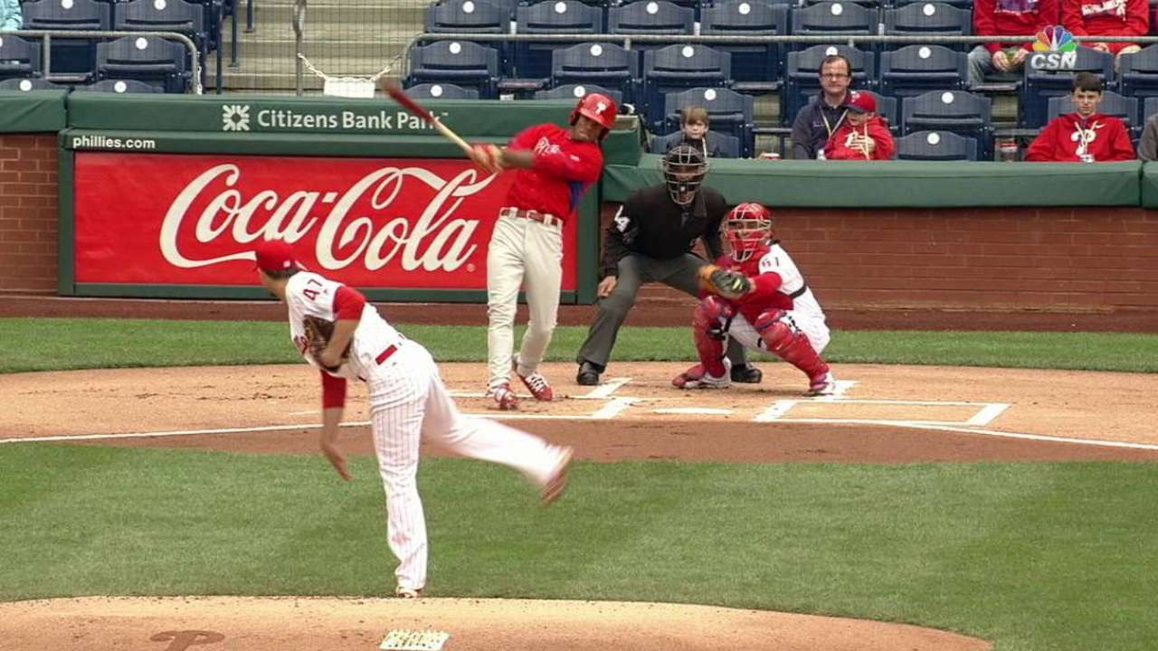 Williams' RBI double