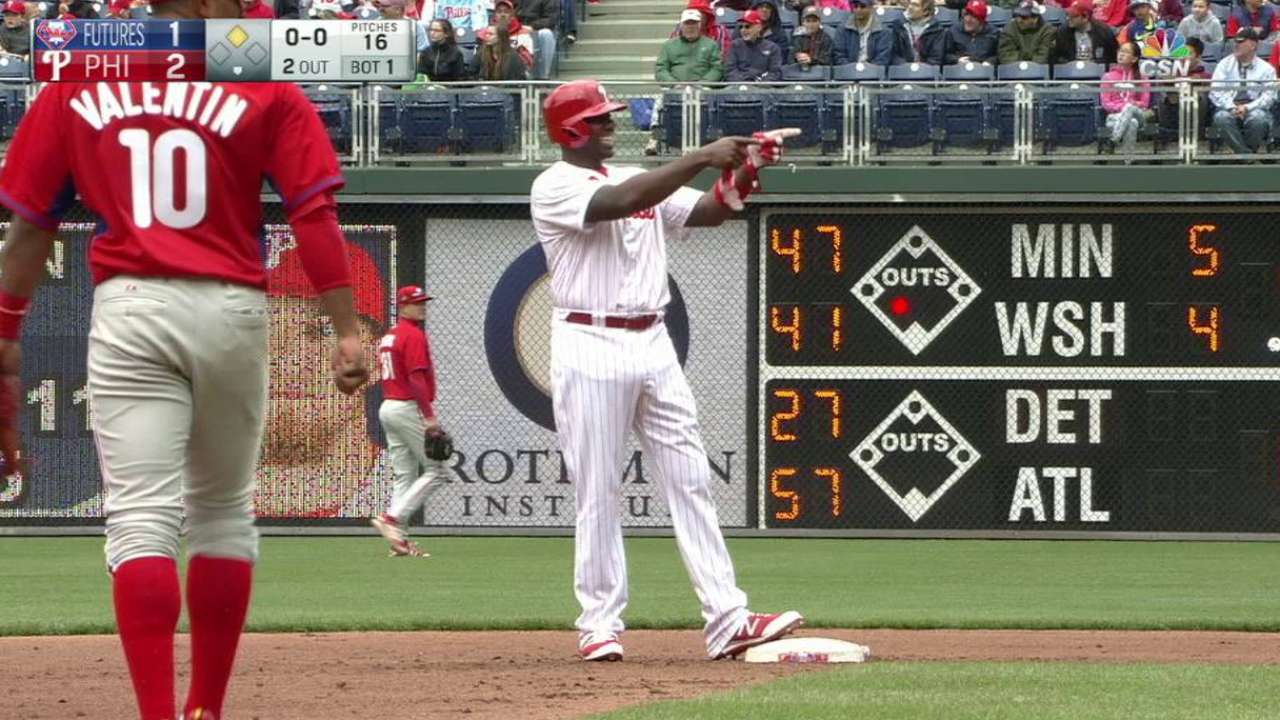 Howard's RBI double