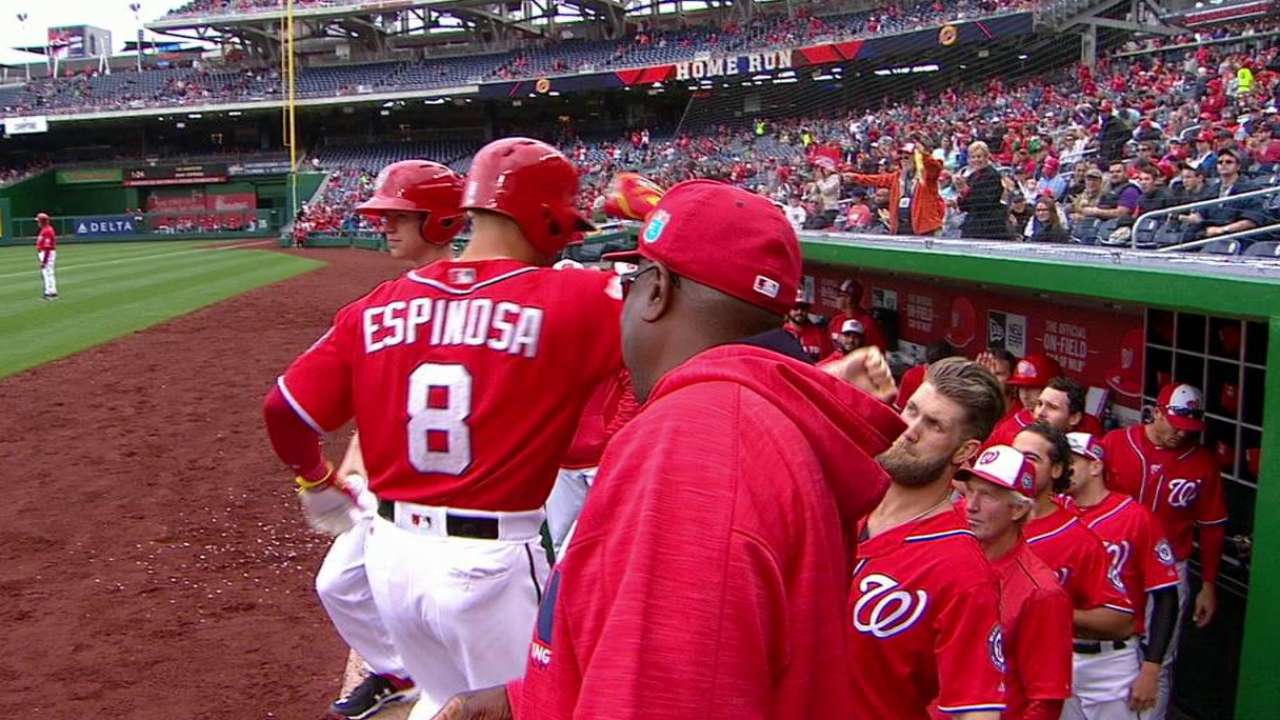 Espinosa's solo blast