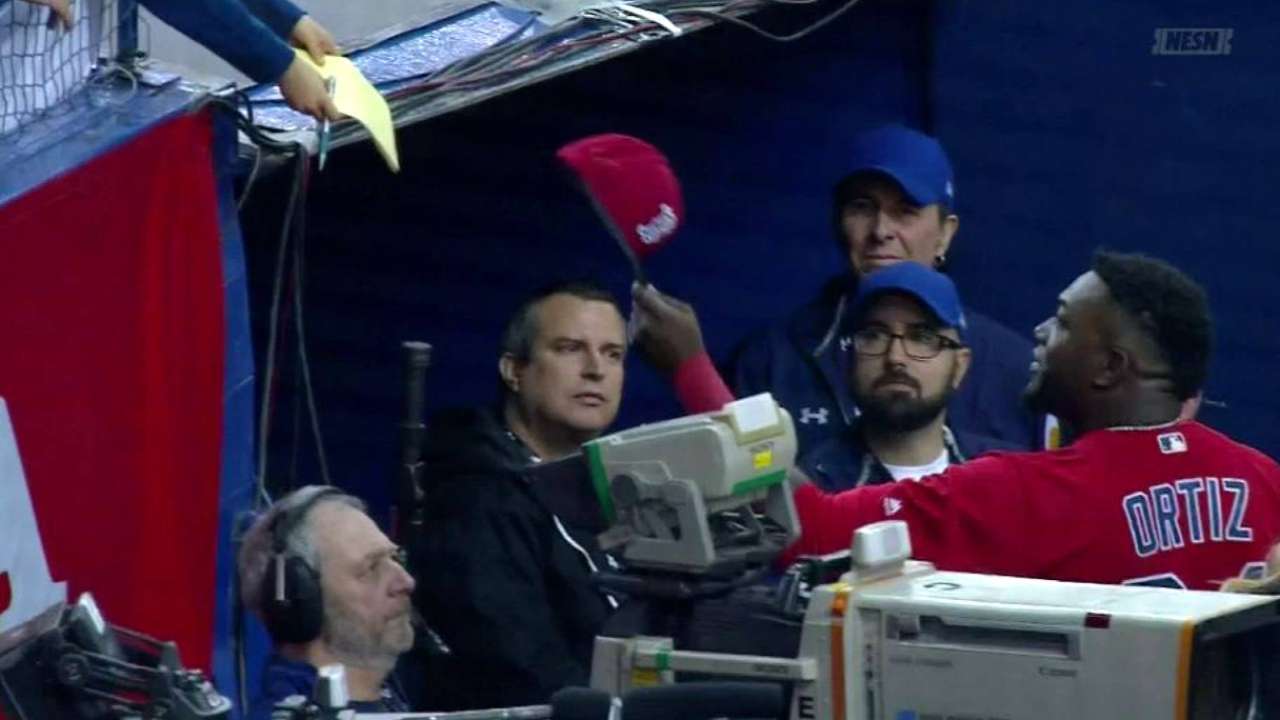 Papi, Martin cheered in Montreal finale