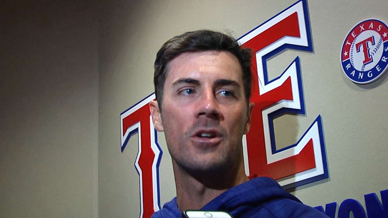 Hamels what Rangers need for Opening Day