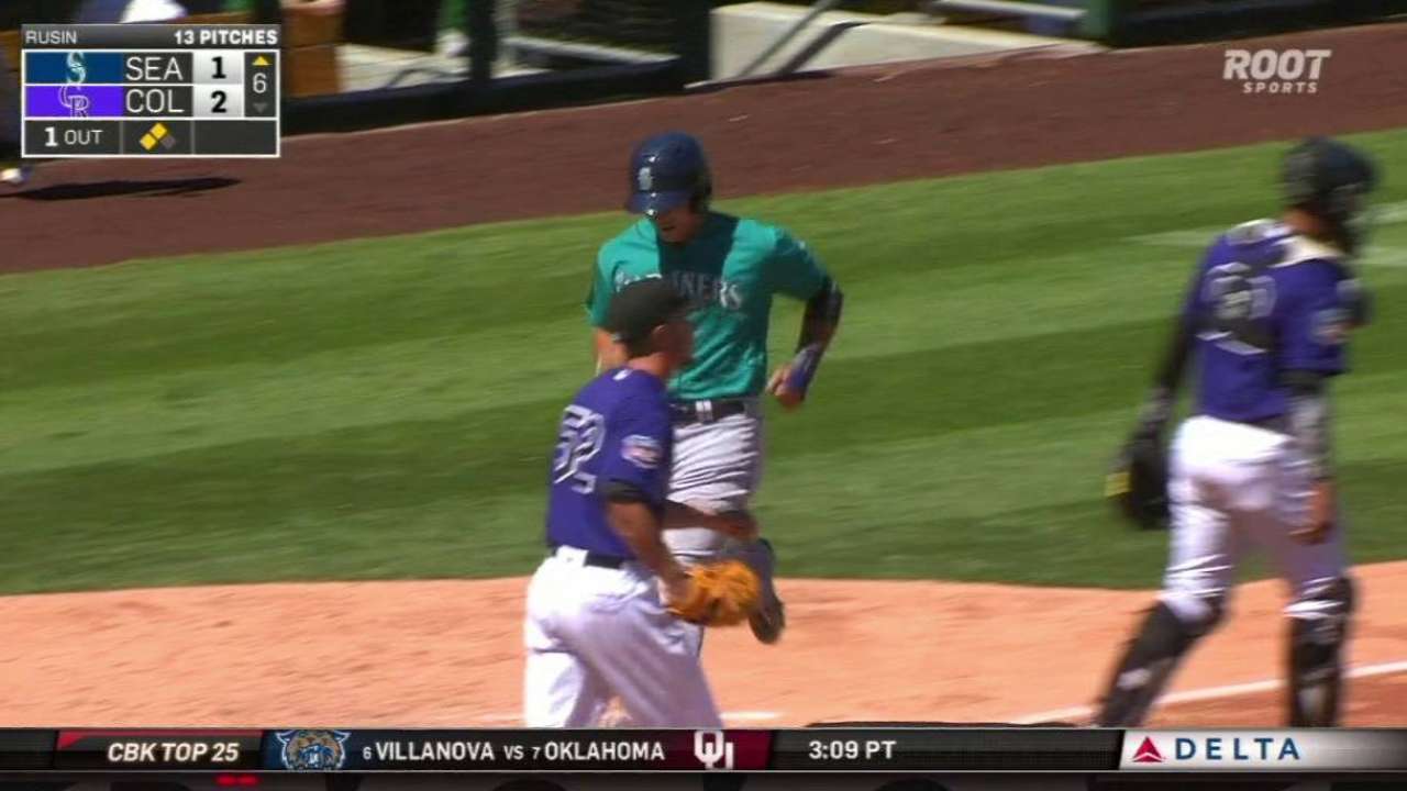 Lee, Karns help Mariners top Rockies