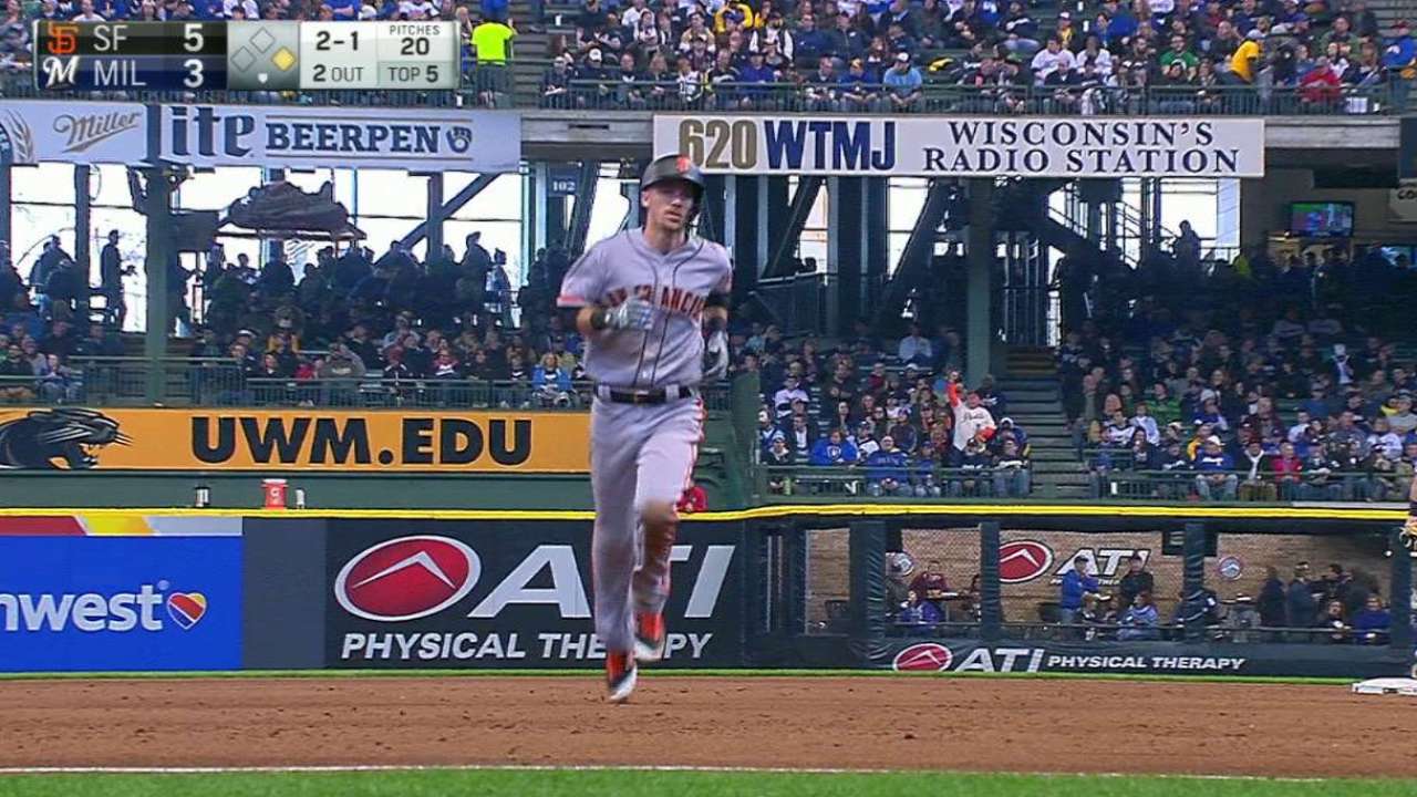 Duffy's two-run homer