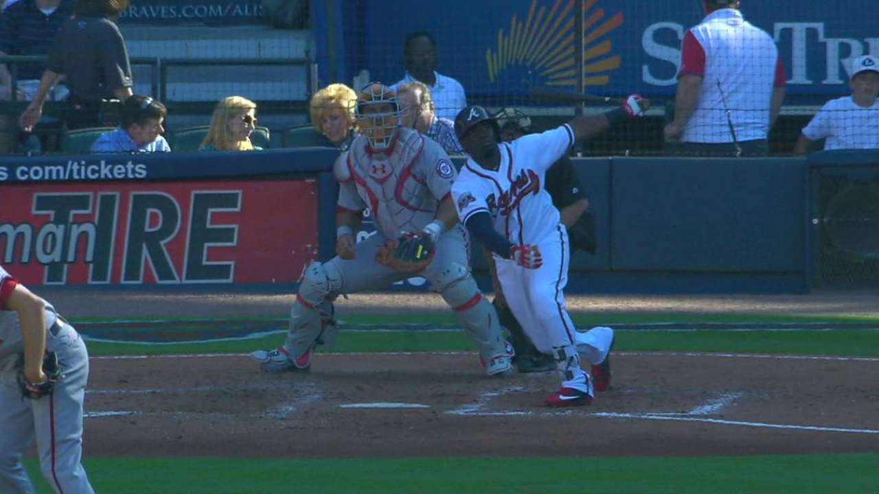 Garcia's solo home run