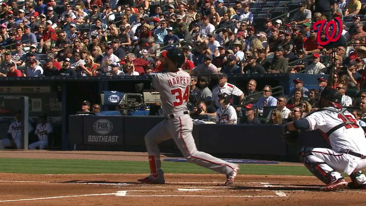 Must C: Harper homers in the 1st