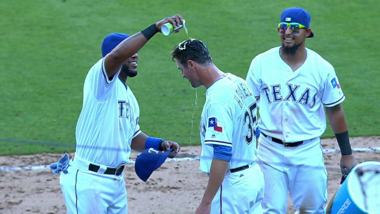Hamels on win