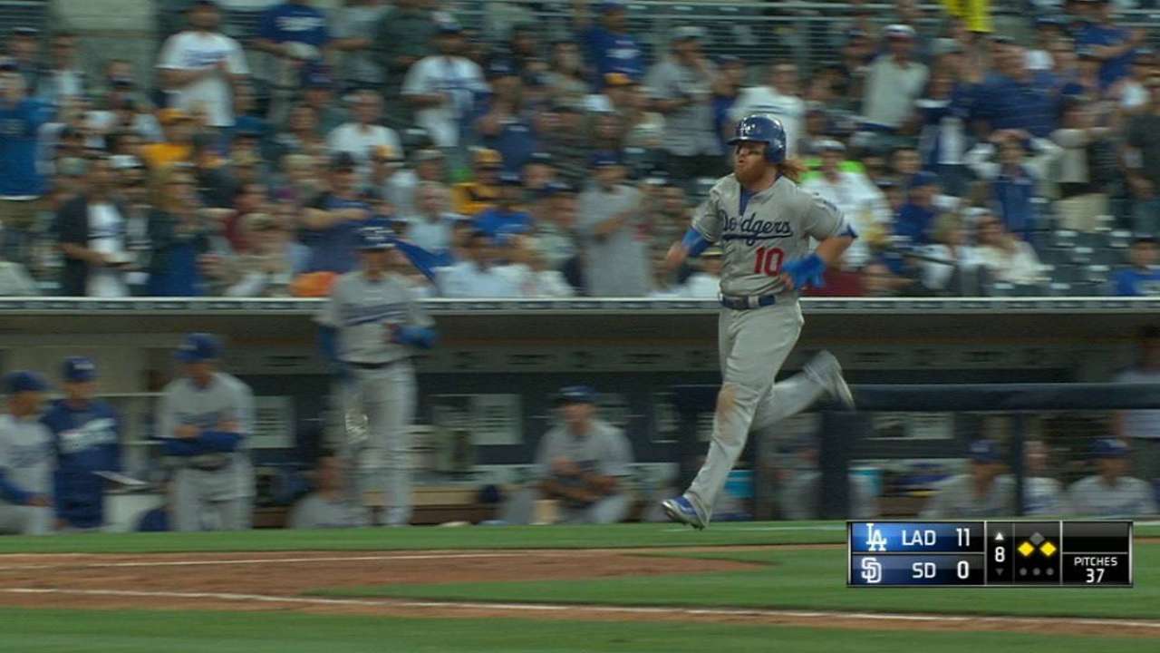 Kershaw, L.A. le propinan blanqueada histórica a Padres