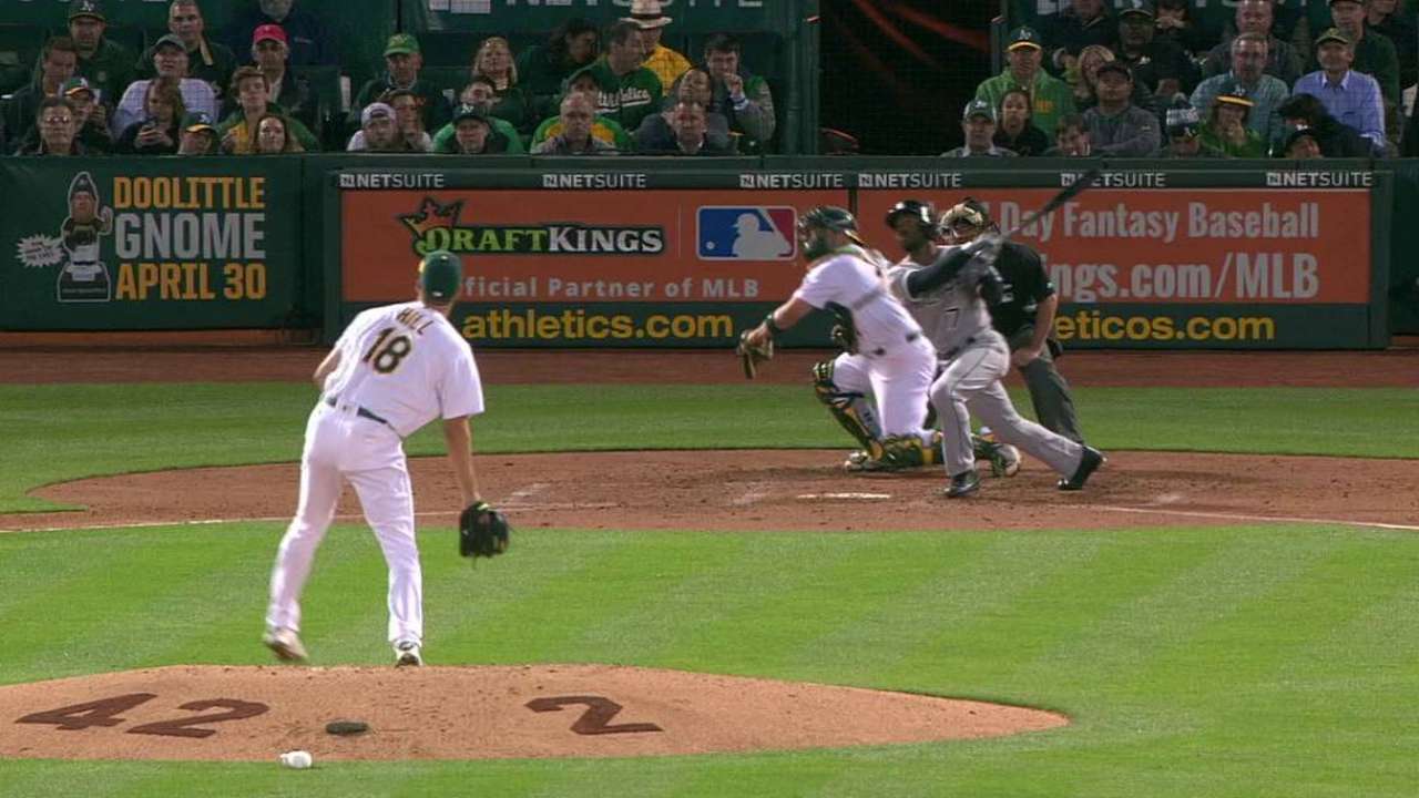 Rollins' RBI single